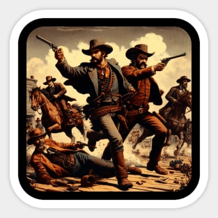 Western Era - Gunfight #9 Sticker